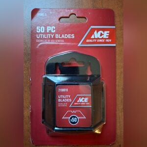 Ace Carbon Steel Heavy Duty Replacement Blades 50pk - XMDZ523067